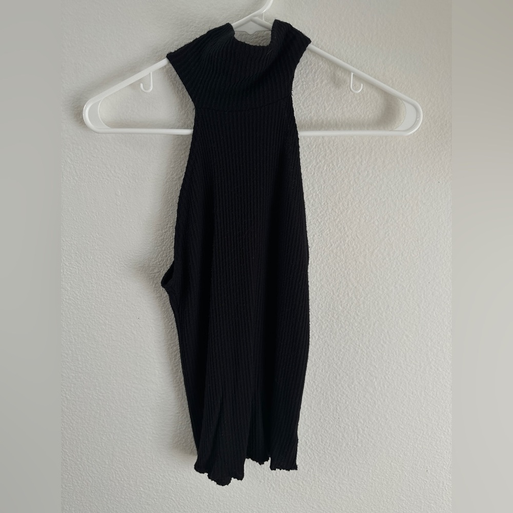 JOAH BROWN Knit turtleneck tank